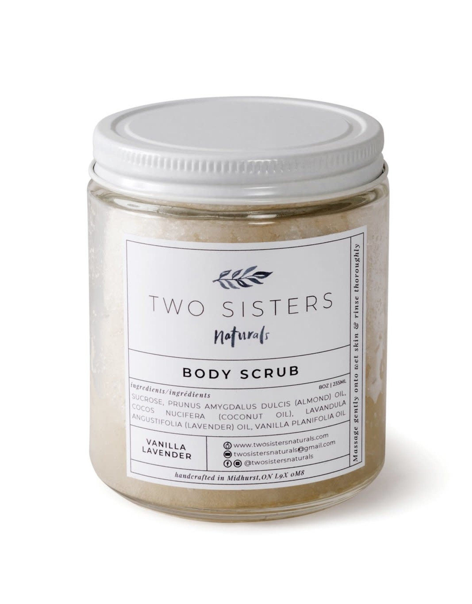 Two Sisters Naturals Body Scrub by Two Sisters Naturals