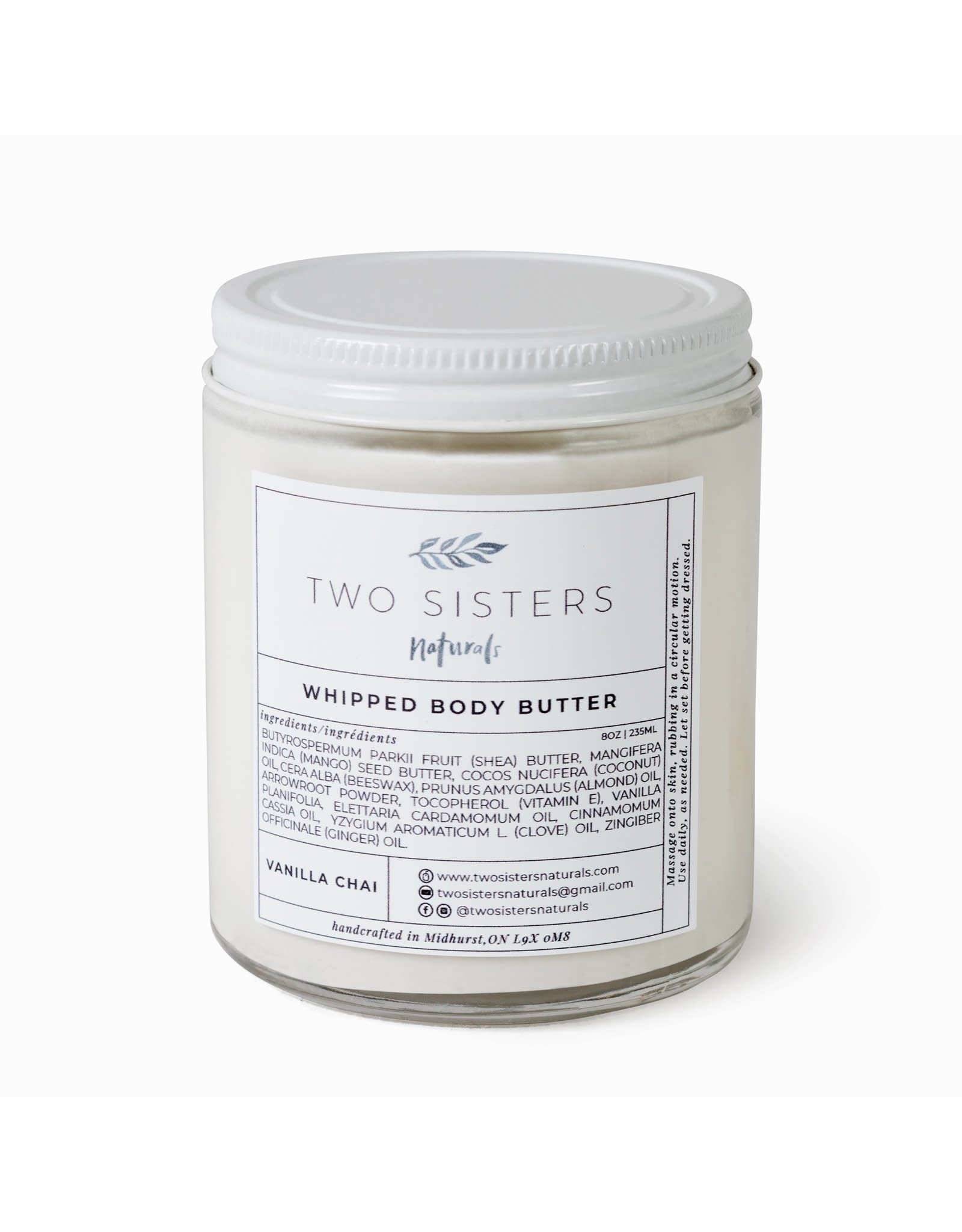 Two Sisters Naturals Whipped Body Butter by Two Sisters Naturals