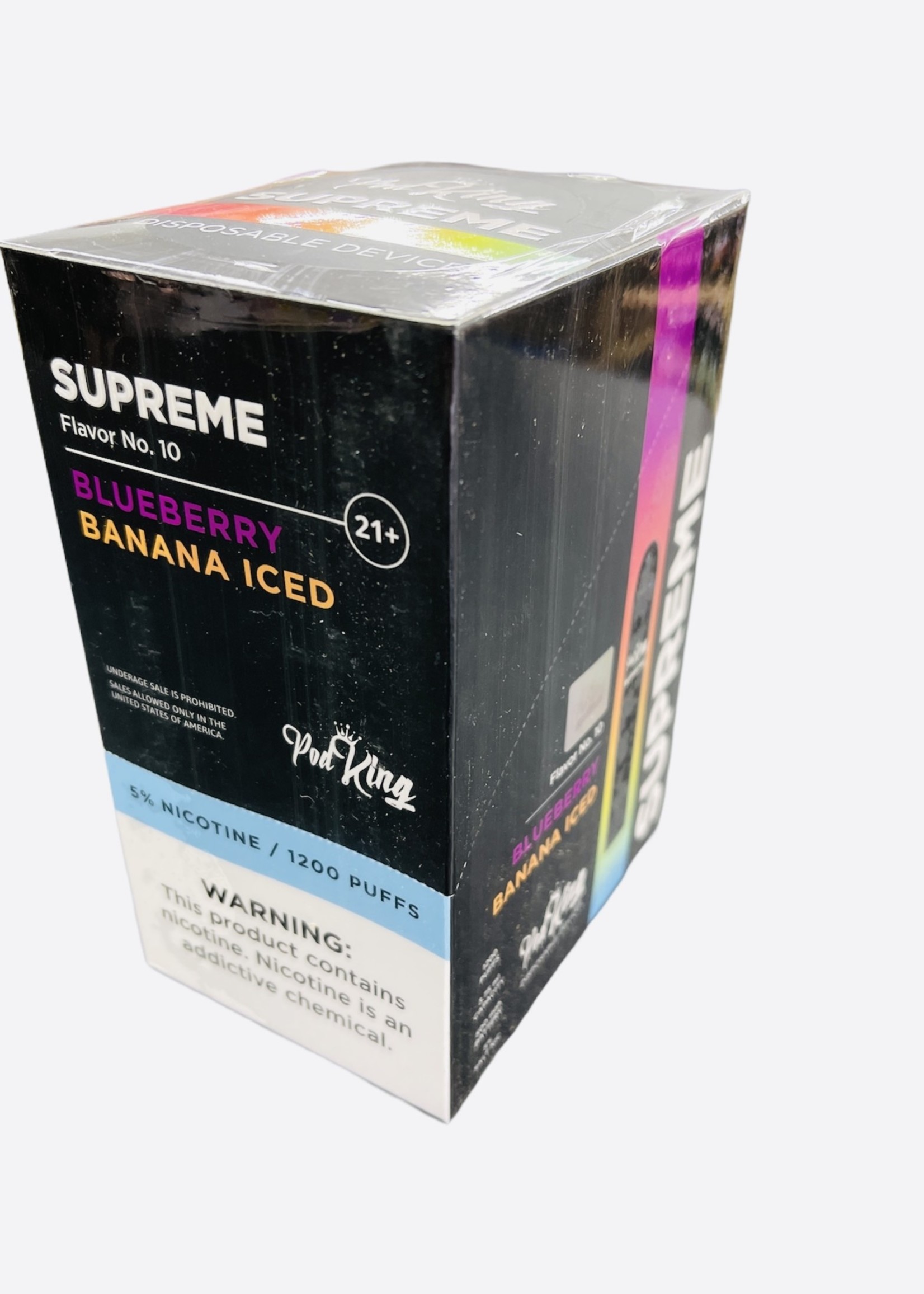 Pod King Disposable Pod King Supreme 1200 Puffs Disposable United