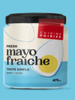 Mayonnaise fraîche - Cuisine Poirier 475 ml