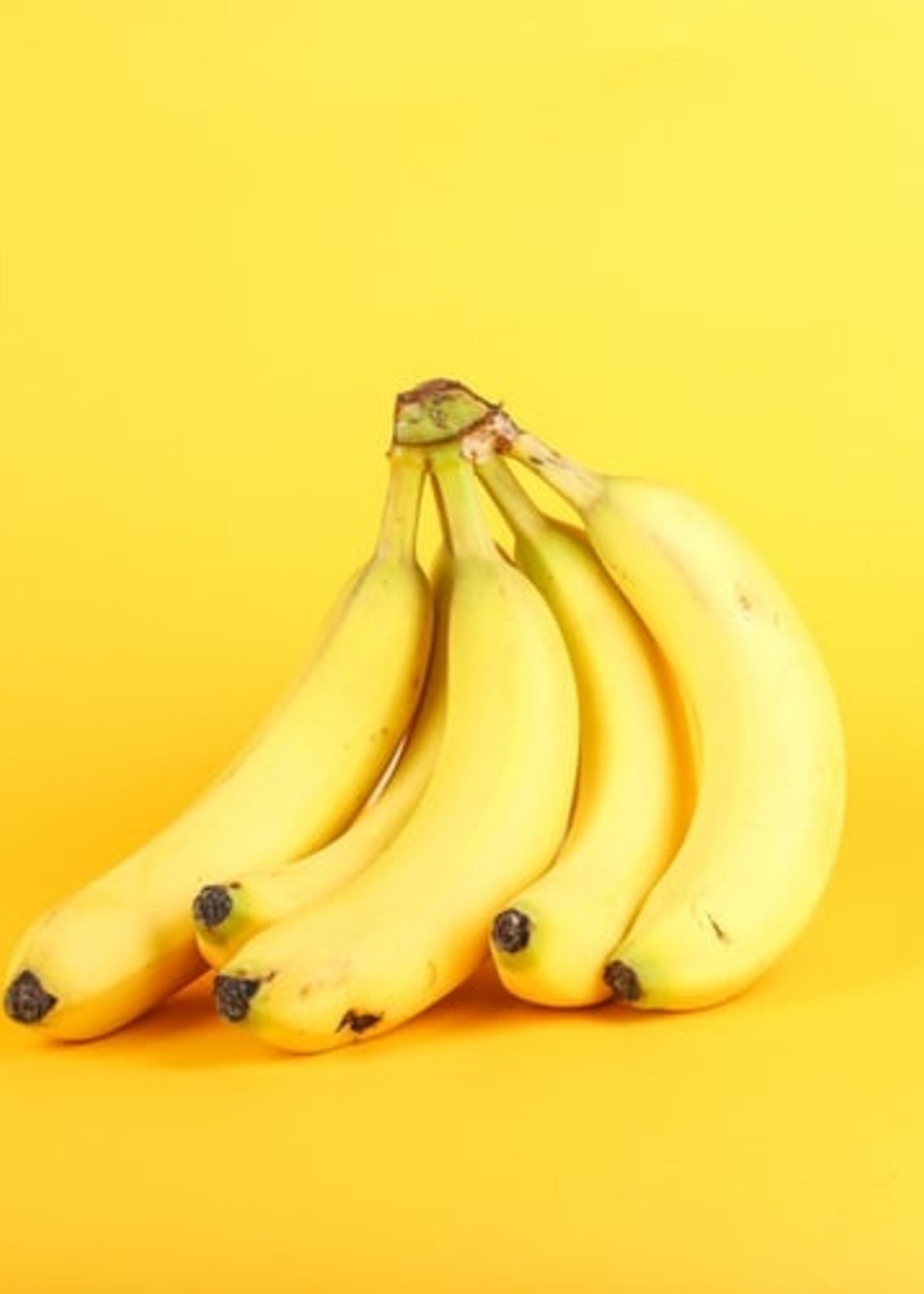 Bananes biologiques - une main