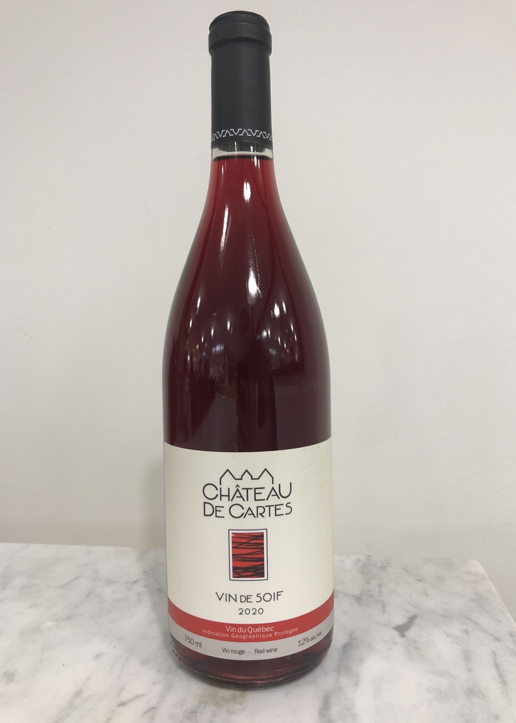 Vin rouge Soif de toi 2021 - Château de cartes