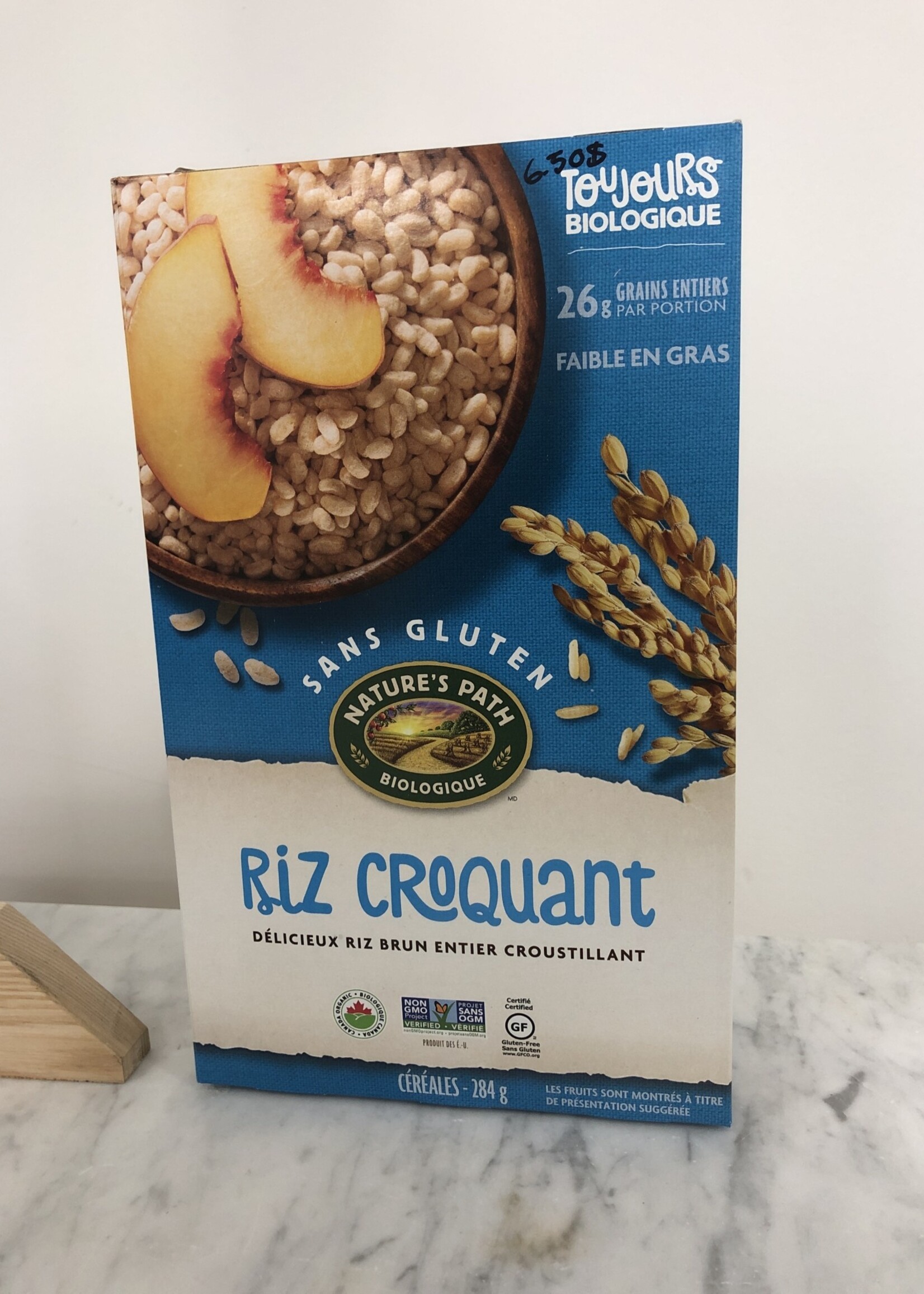Céréales riz croustillant biologique (boîte 284g)