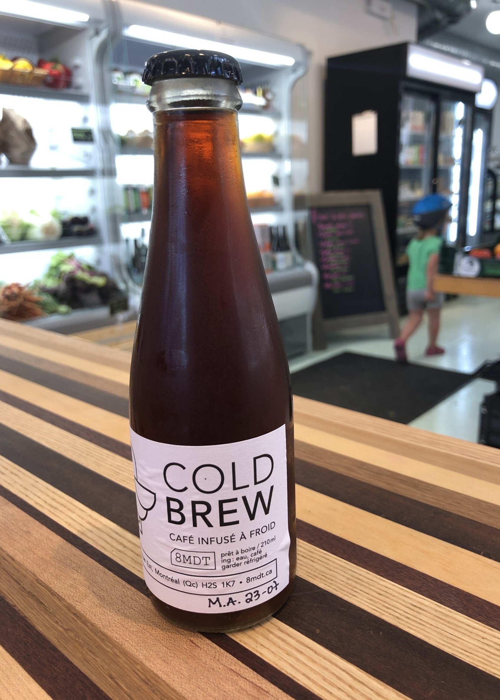 Café infusé à froid - Cold brew 8MDT - 210ml