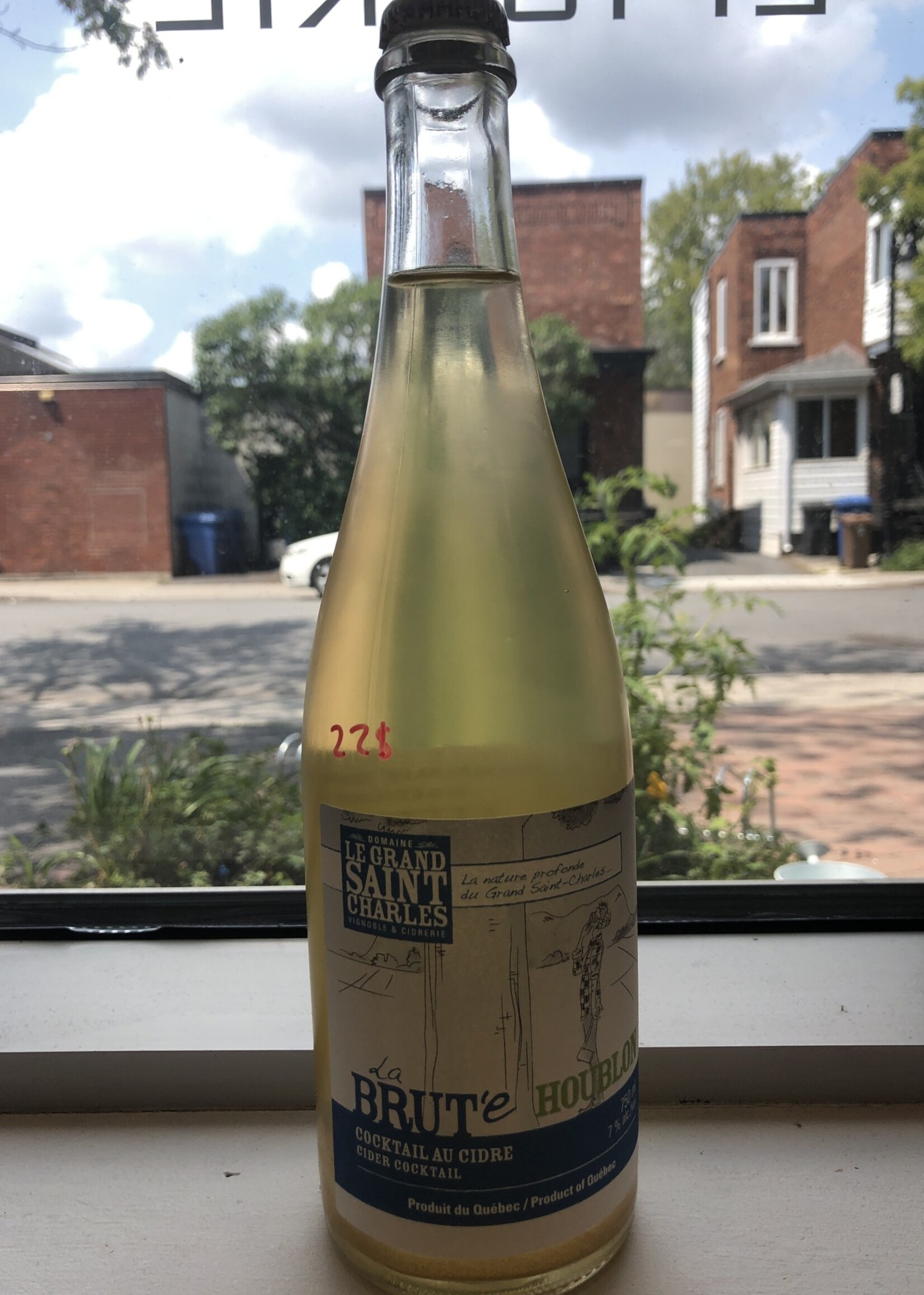 Domaine Le grand Saint-Charles La Brute - cidre houblonné - Domaine Le grand Saint-Charles