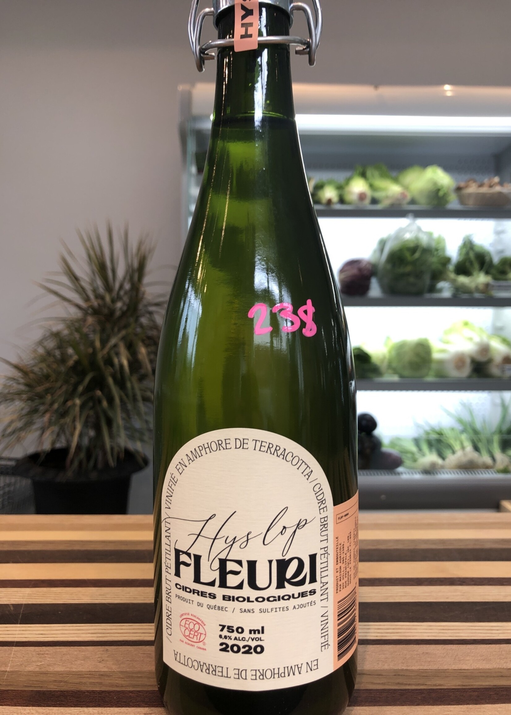 Fleuri Hyslop - cidre biologique 750ml