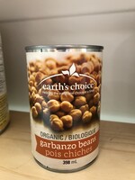 Pois chiches biologiques en conserve - Earth's choice 398ml