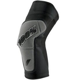 100% 100% Ridecamp Knee Guards - Black/Gray, Medium