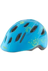 Giant Holler Youth Helmet OSDFM Matte Cyan w/bug net