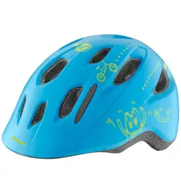 Giant Holler Youth Helmet OSDFM Matte Cyan w/bug net