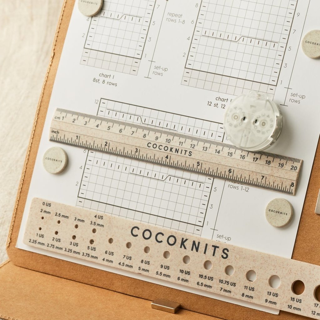COCOKNITS Cocoknits - Ruler & Gauge Set