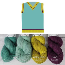 PLUCKY Plucky Knitter - Charlevoix Vest Kit PRE-ORDER