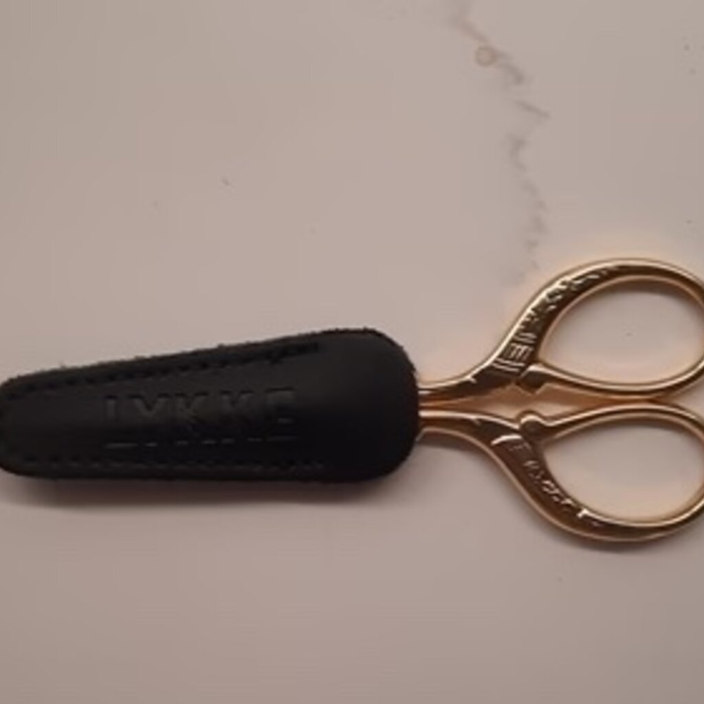 Lykke Scissors - 24K Gold Plated Embroidery Scissors at Jimmy Beans Wool