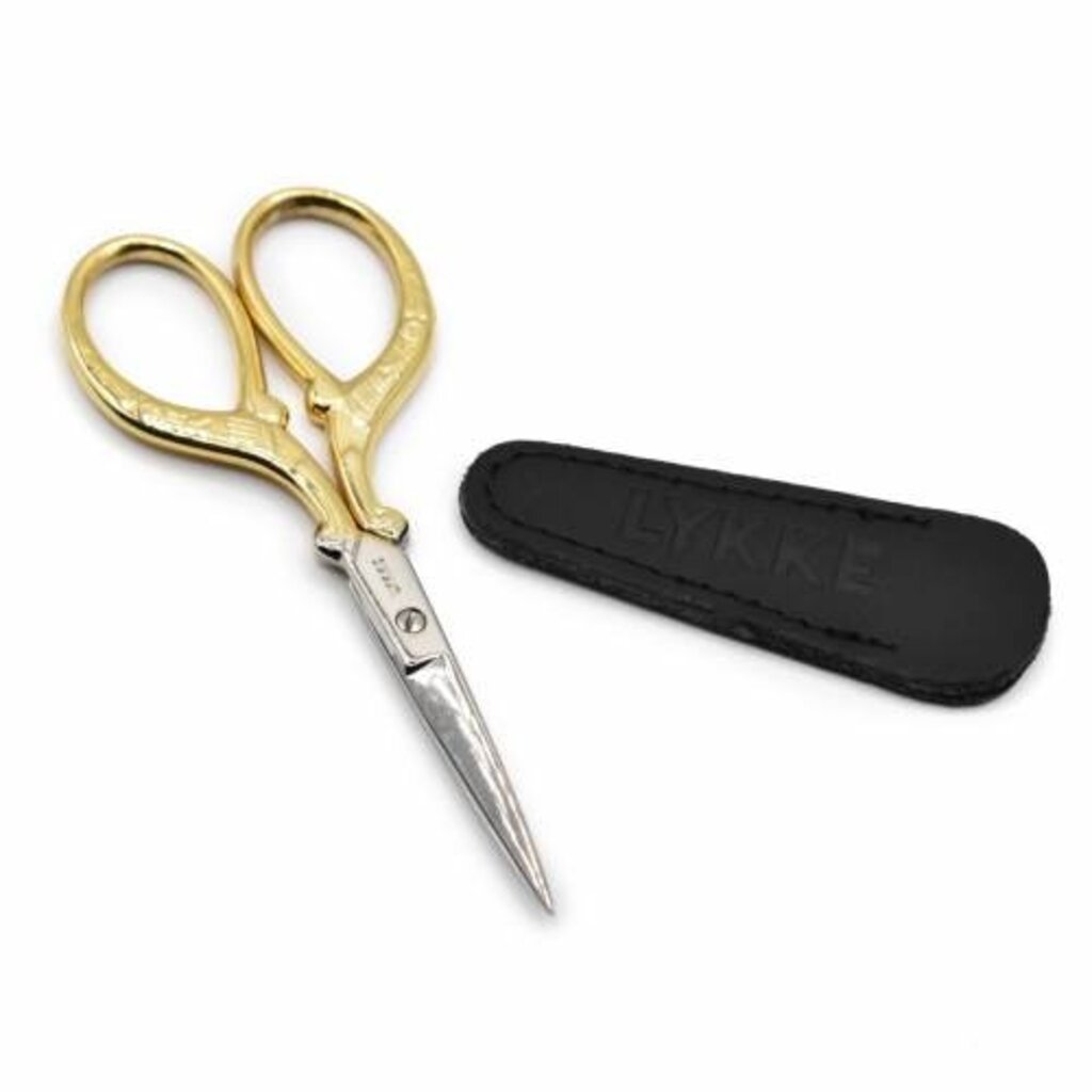 LYKKE Gold Plated Embroidery Scissors - Magpie Knits