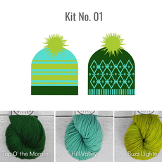 PLUCKY THE PLUCKY KNITTER Tuscumbia Hat Kit