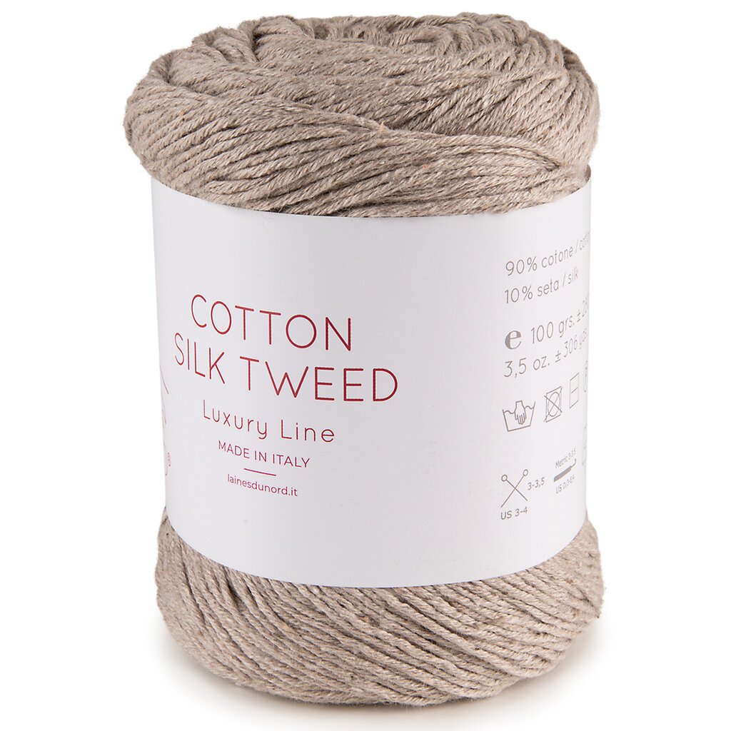 Laines du Nord LAINES DU NORD Cotton Silk Tweed