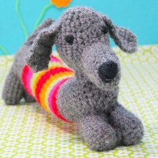 Fiesta Crafts FIESTA CRAFTS Crochet a Sausage Dog Kit