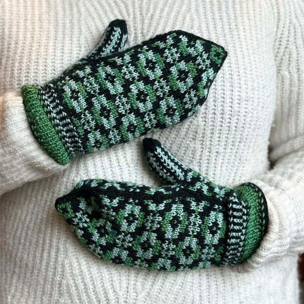 ALEKS BYRD ALEKS BRYD Color and Knit Mittens
