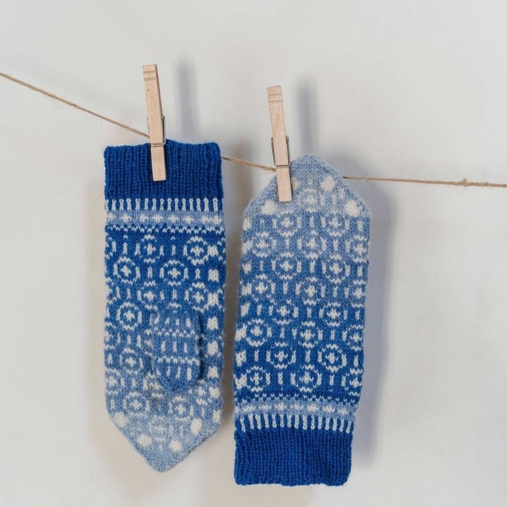 ALEKS BYRD ALEKS BRYD Color and Knit Mittens