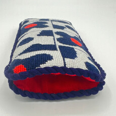Cabell Stitchery CABELL STITCHERY Eyeglass Case  Flowers