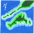 ANN KAYE STUDIO ANN KAYE STUDIO NE Island Coaster
