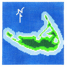 Ann Kaye Studio ANN KAYE STUDIO NE Island Coaster