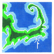 Ann Kaye Studio ANN KAYE STUDIO NE Island Coaster