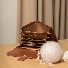 RE:DESIGNED RE:DESIGNED Leather Bags Project 18 Walnut/Gold