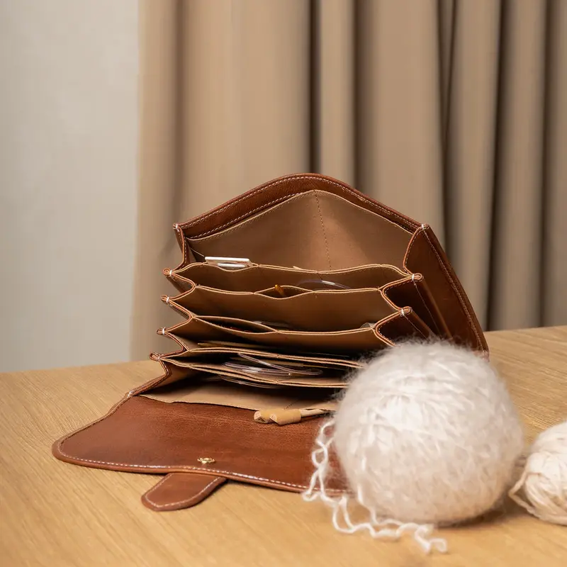 RE:DESIGNED RE:DESIGNED Leather Bags Project 18 Walnut/Gold