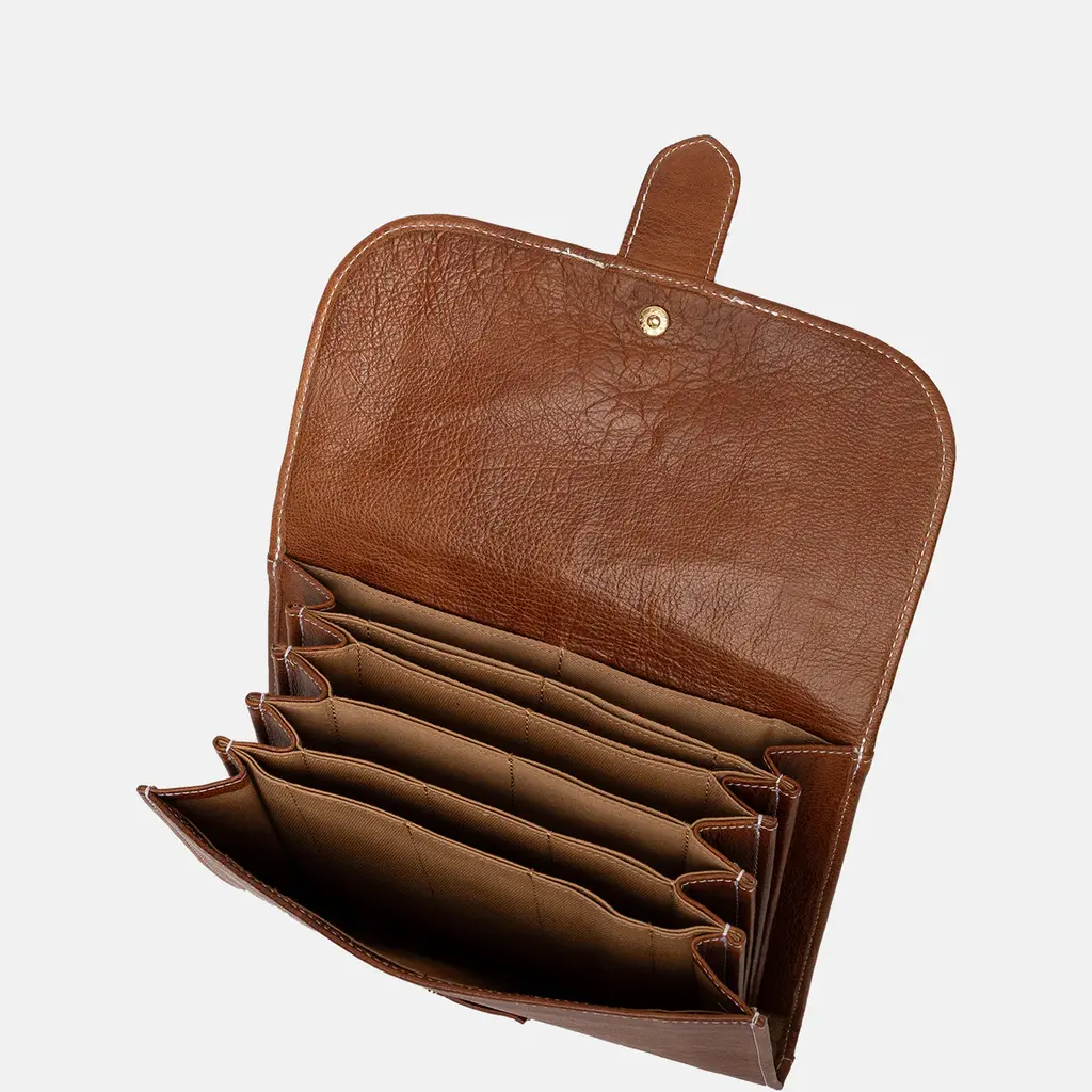 RE:DESIGNED RE:DESIGNED Leather Bags Project 18 Walnut/Gold