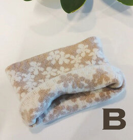 Magpie Knits MAGPIE KNITS Ladderback Jacquard Flutter Cowl B