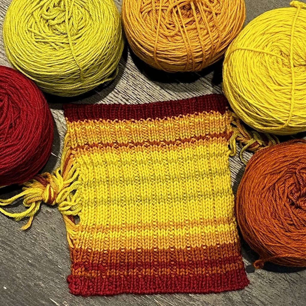 MAGPIE KNITS Temperature Blanket Club