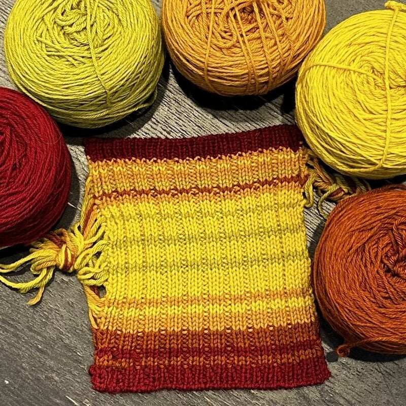 MAGPIE KNITS Temperature Blanket Club