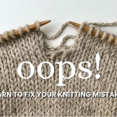 Magpie Knits MAGPIE KNITS Oops, How do I Fix That and Reading Your Knitting