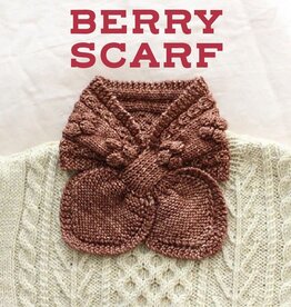 Magpie Knits Magpie Knits Berry Scarf