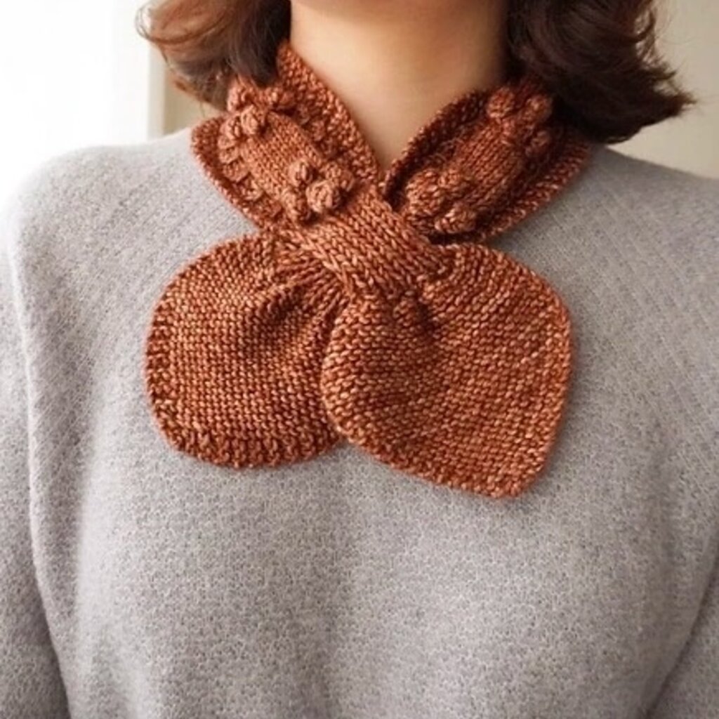 Magpie Knits Magpie Knits Berry Scarf