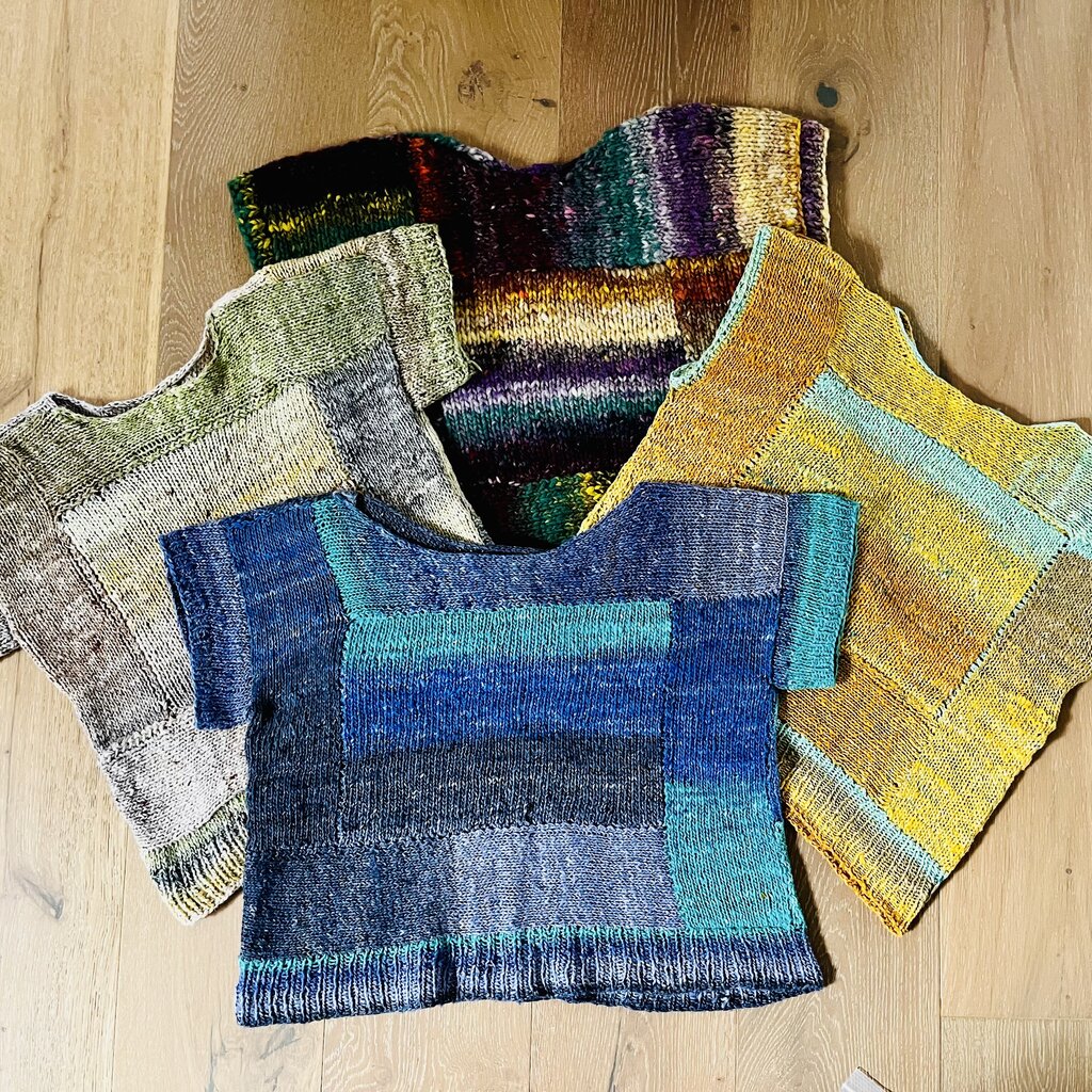 Magpie Knits Magpie Knits Knitting with Noro: Mystic Square & Modular Magic