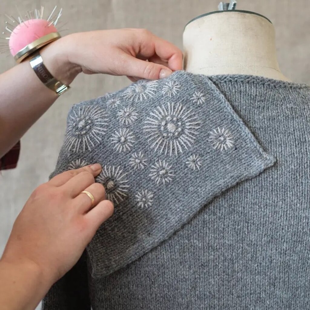 LAINE LAINE PUBLISHING Embroidery on Knits