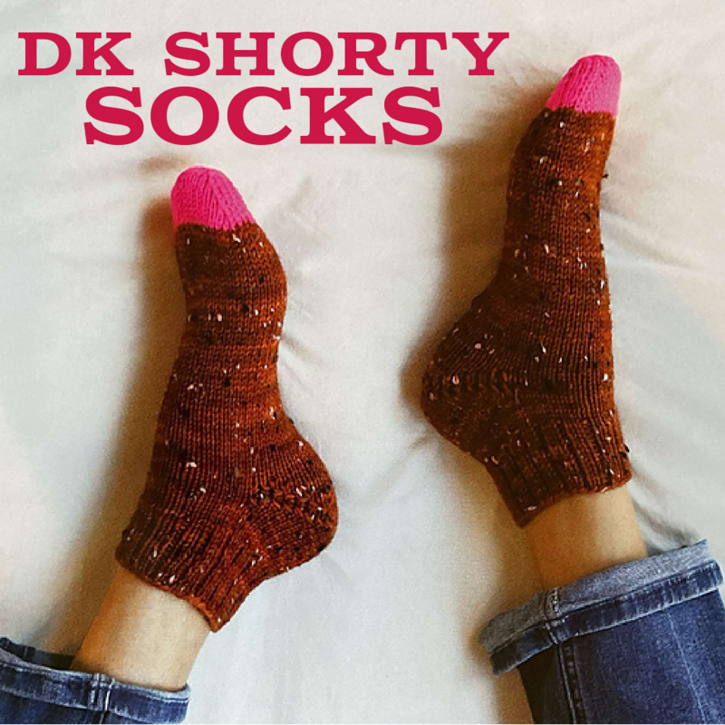 Magpie Knits Summer Lee Shorty DK Socks