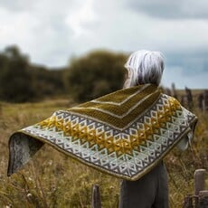 Lichen and Lace LICHEN AND LACE Knitting Kits: Artus Shawl