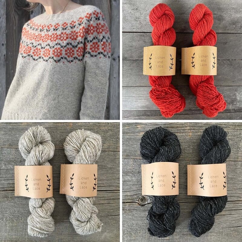 Lichen and Lace LICHEN AND LACE Knitting Kits: Springerle 36-40