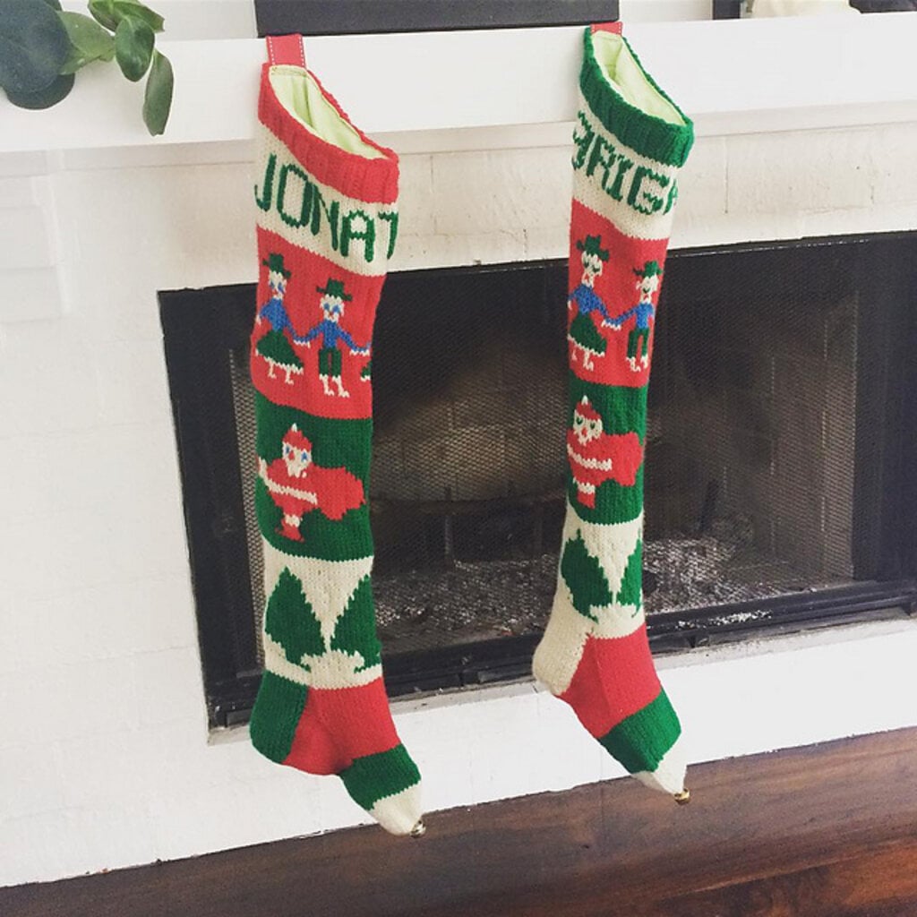 Magpie Knits MAGPIE KNITS Jane Vintage Christmas Stocking Class