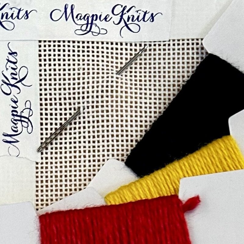 MAGPIE KNITS Beginning Needlepoint