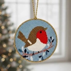 Magpie Knits MAGPIE KNITS Needlepoint Circle Ornament Finishing