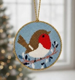 Magpie Knits MAGPIE KNITS Needlepoint Circle Ornament Finishing