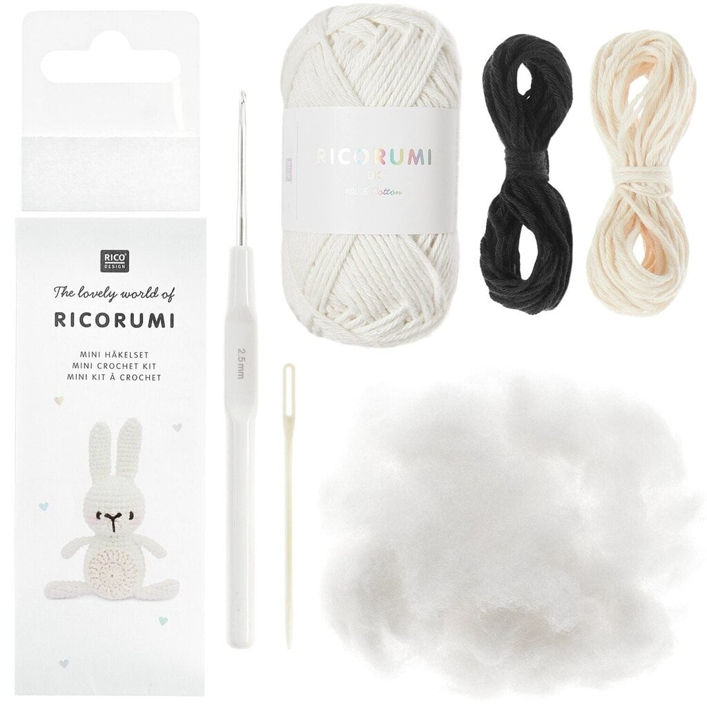 RICORUMI Mini Easy Crochet Kit