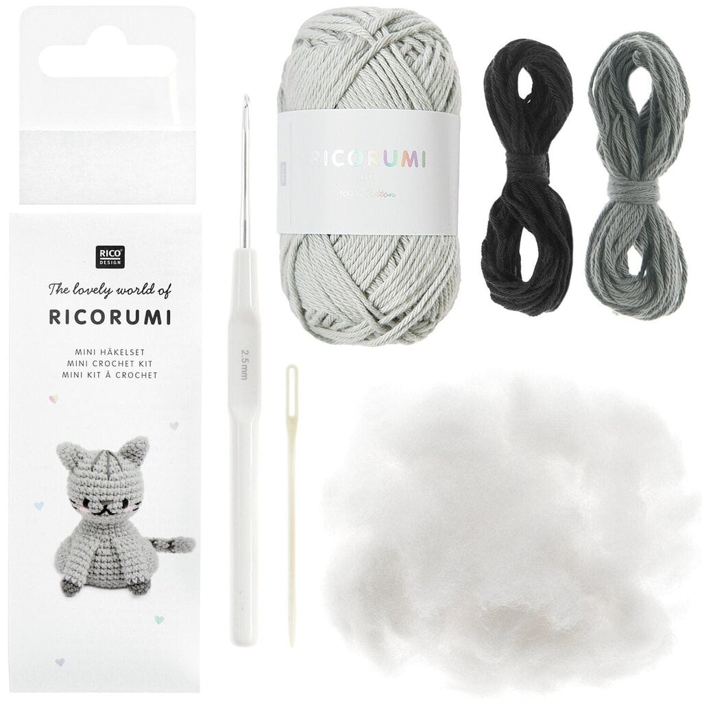 RICORUMI Mini Easy Crochet Kit