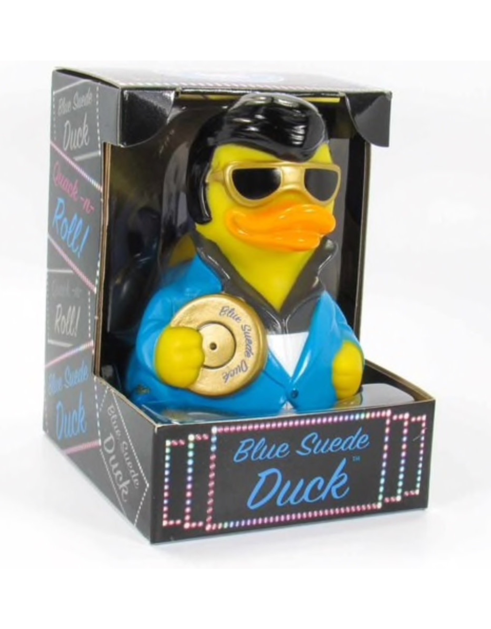 Blue Suede Rock & Roll Rubber Duck