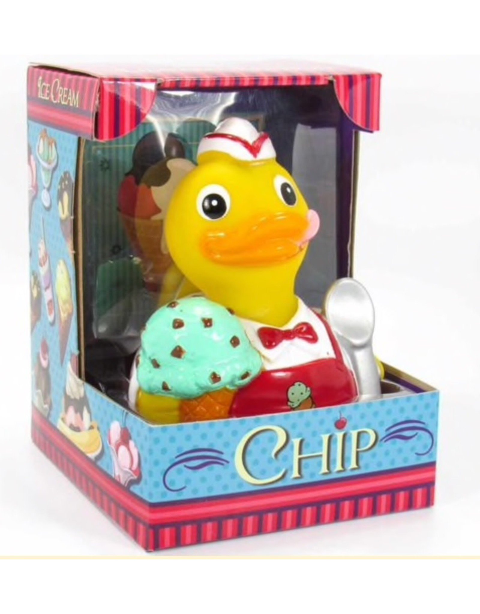Chip the Ice Cream Rubber Duck