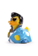 Blue Suede Rock & Roll Rubber Duck